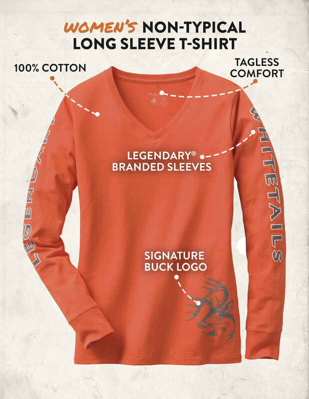 Women's Legendary Non-Typical Series Long Sleeve T-Shirt image number 4